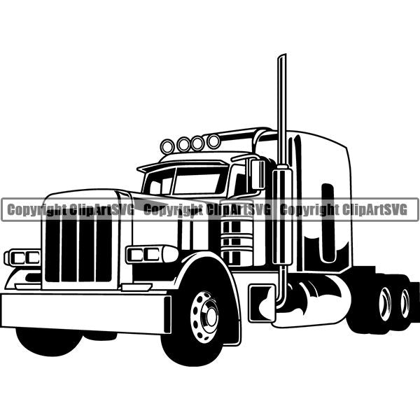 Download Truck Driver Trucking Trucker Driving Transportation Semi ...