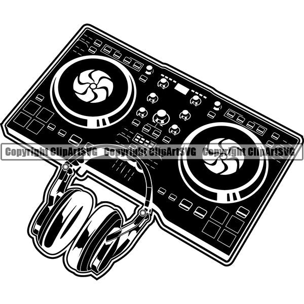 Download Turntables Djs Clipart Svg