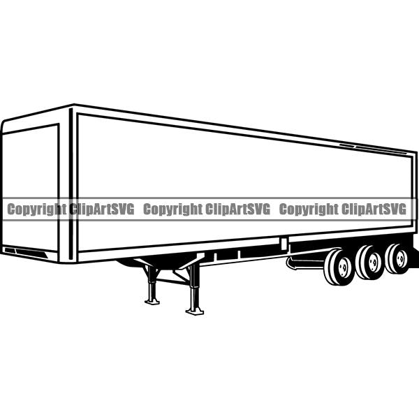 Free Free 315 Semi Truck Trailer Svg SVG PNG EPS DXF File