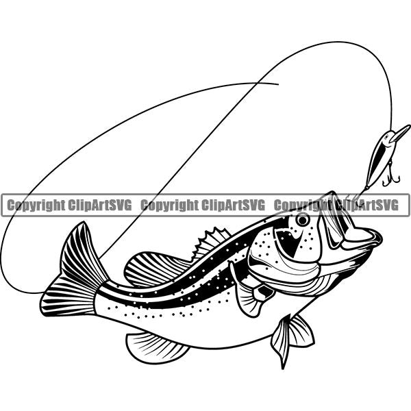 Download Fish Aquatic Clipart Svg