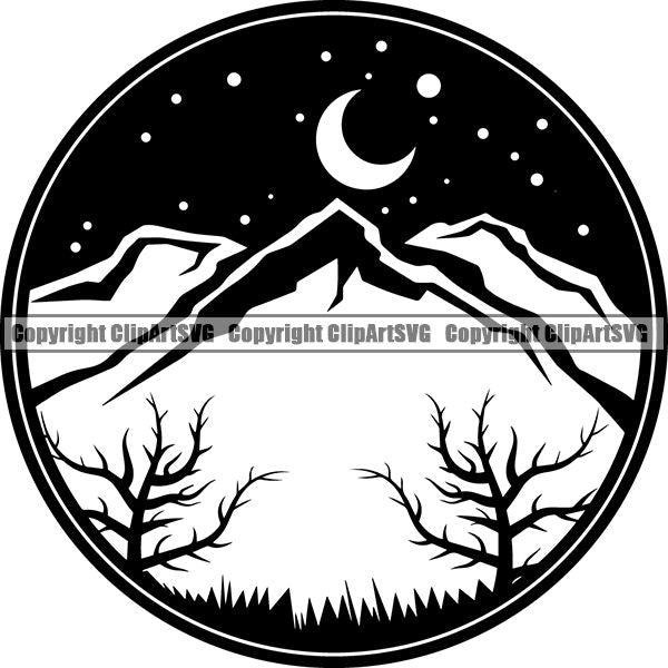 Free Free 284 Mountain Tree Svg SVG PNG EPS DXF File