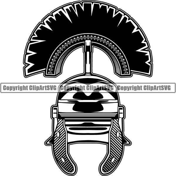 Download Spartan Warrior Gladiator Mask Helmet ClipArt SVG ...