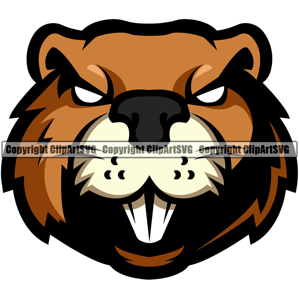 beaver teeth clip art