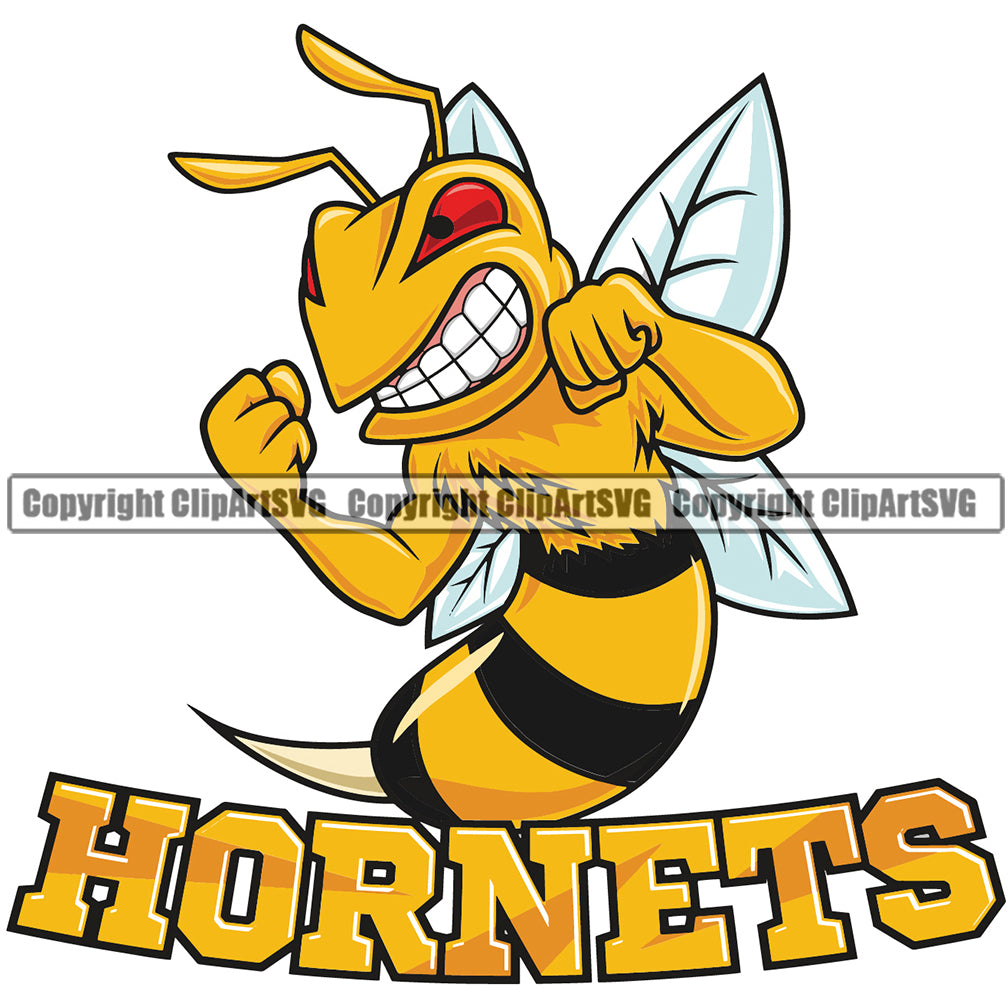 Bee Bumblebee Hornet Yellowjacket Color Full Stinger Insect Honey ...