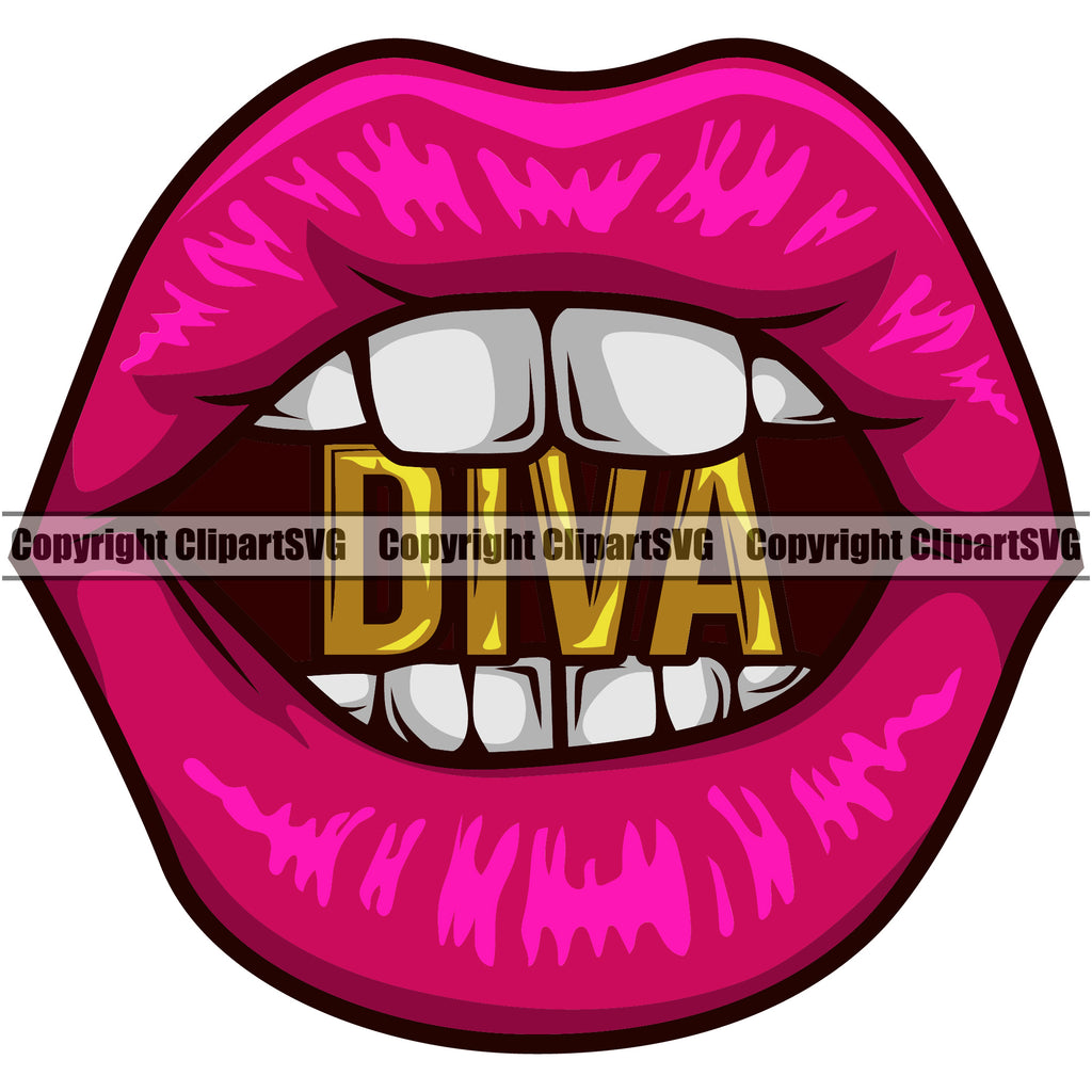 diva girl clipart face