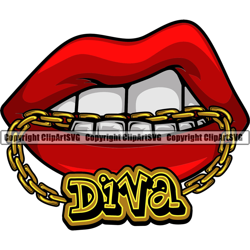 diva girl clipart face