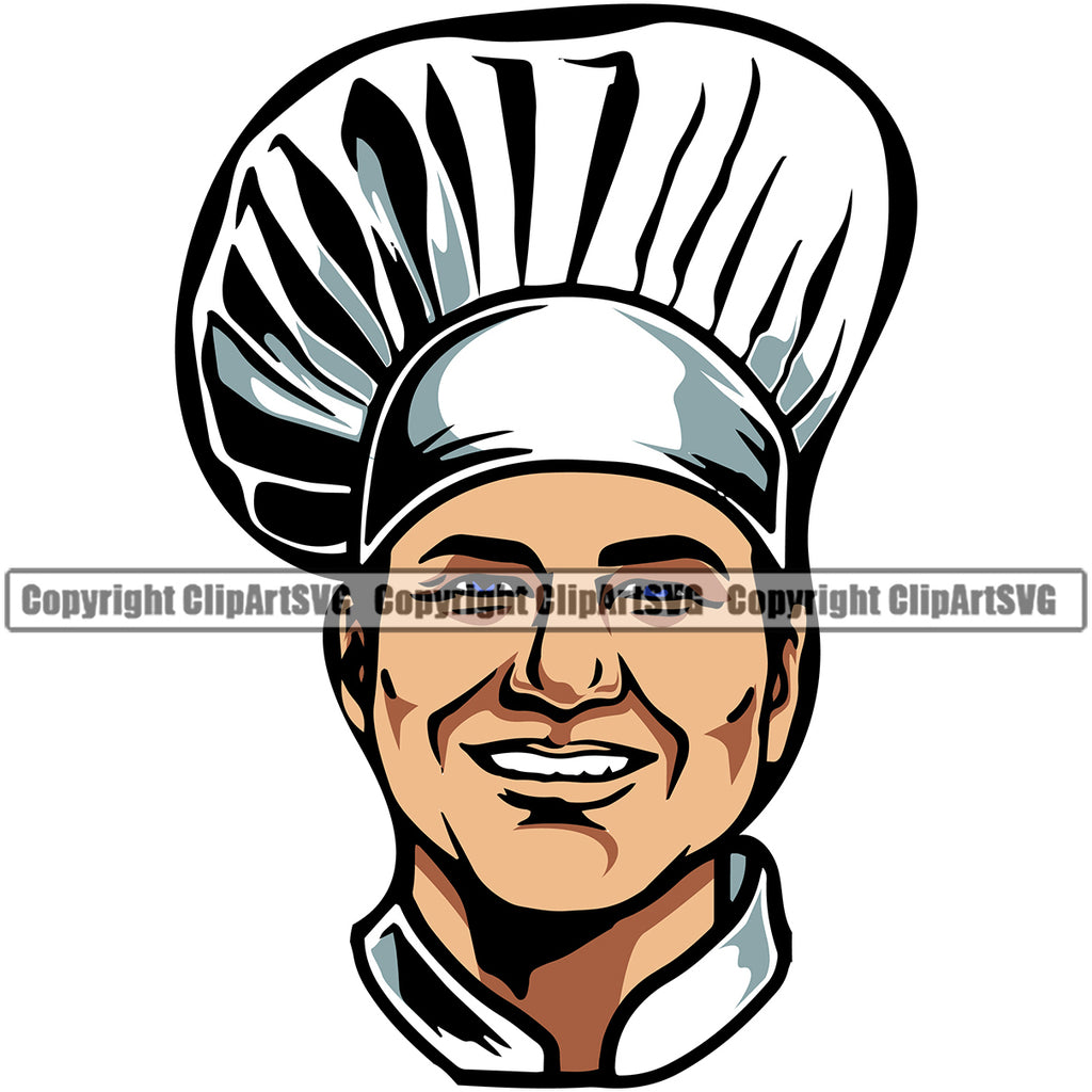 cooker man clipart face