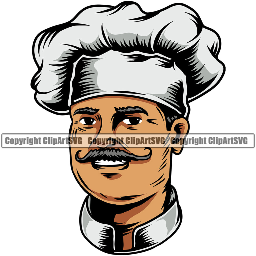 cooker man clipart face