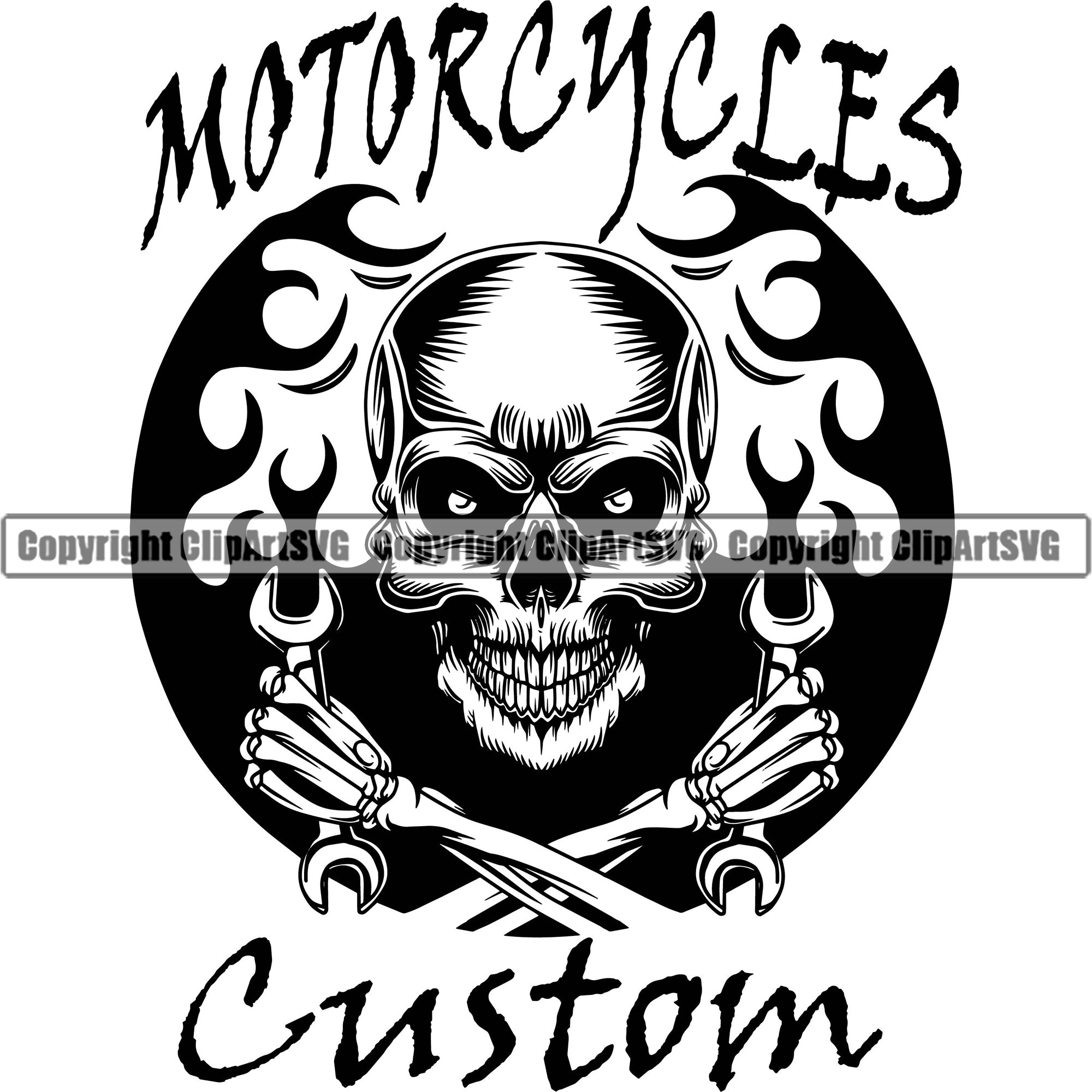 Motorcycles Custom Quote Skull Skeleton Hand Holding Smoke Logo Design ...