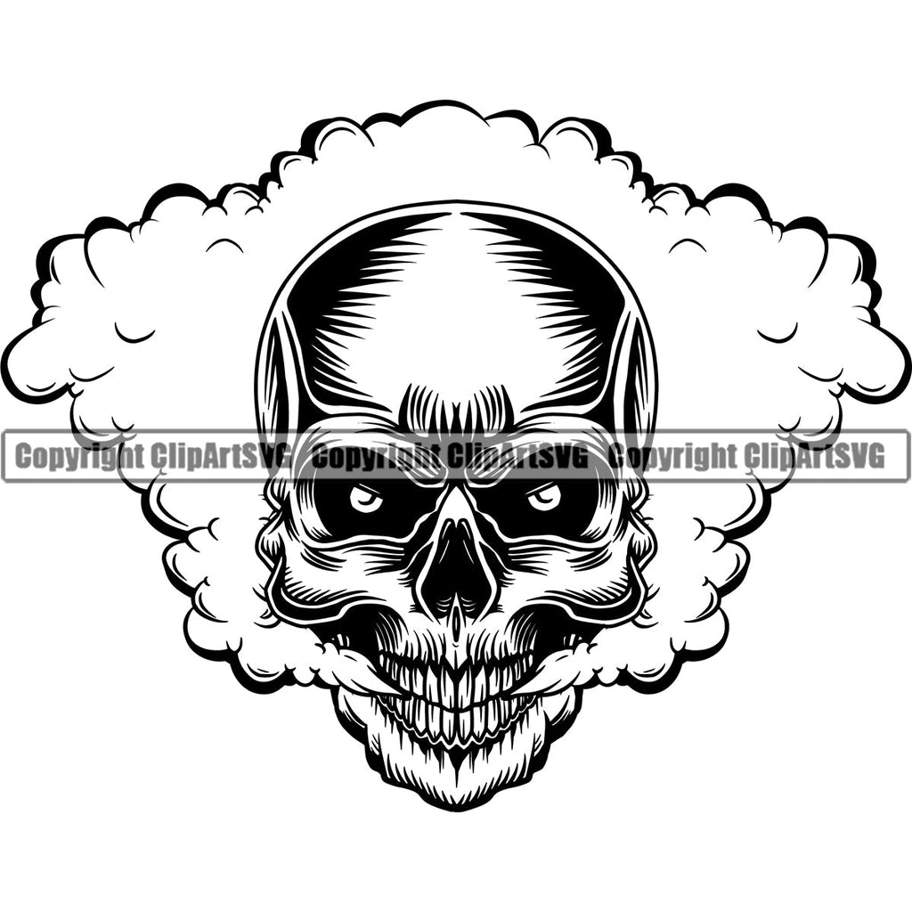 Skull Head Skeleton Face Scary Skull Dead Head Evil Kill Killer Head ...