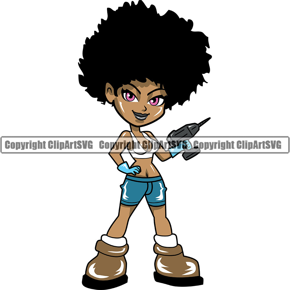 Download Special Bundle 100 Afro Lola SVG Files For Cutting and ...