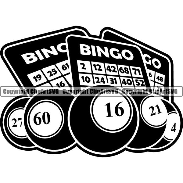 Game Bingo ClipArt SVG – ClipArt SVG