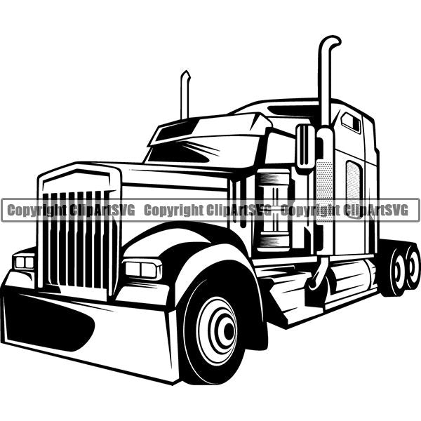 Free Free 112 18 Wheeler Truck Driver Svg SVG PNG EPS DXF File