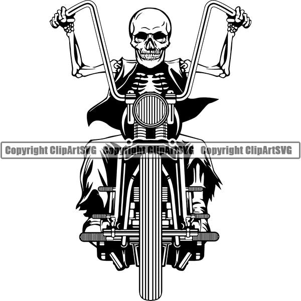 Download Motorcycles Clipart Svg