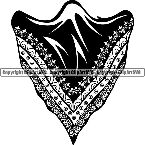 Gangster Thug Criminal Bandana ClipArt SVG – ClipArt SVG