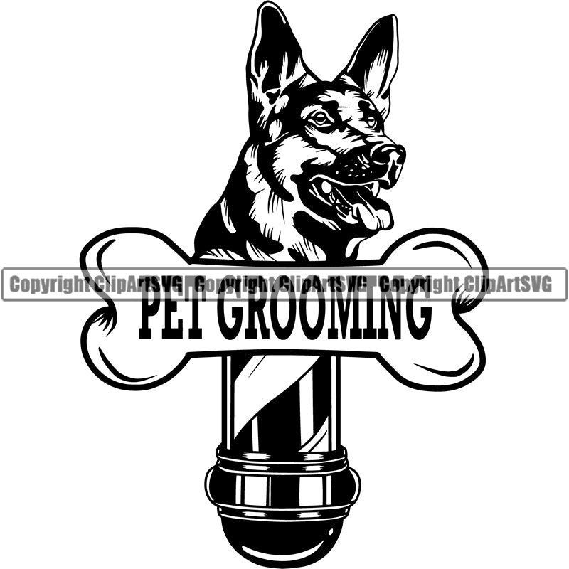 Pet Groomer – ClipArt SVG