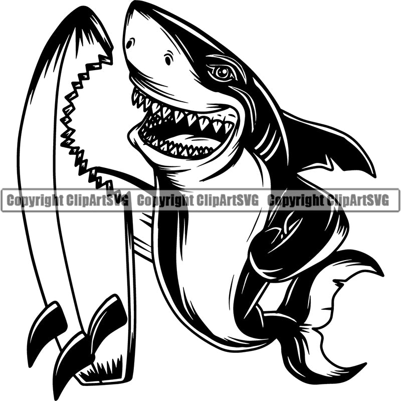 Sharks Clipart Svg