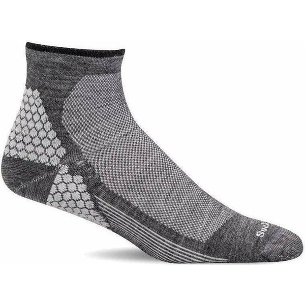 Sockwell Mens Plantar Sport Firm Compression Quarter Socks - GoBros.com