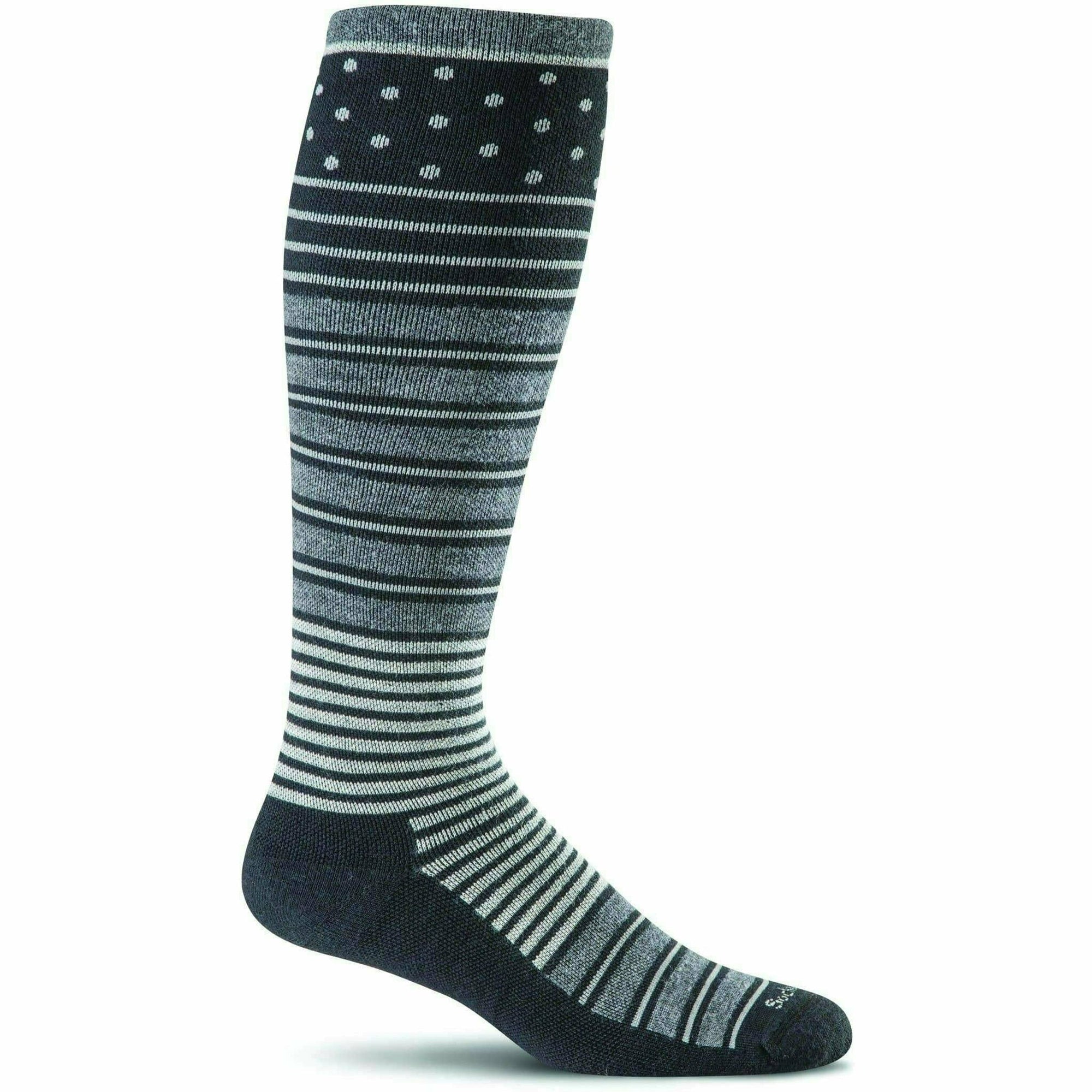Sockwell Womens Twister Firm Compression Knee High Socks | GoBros.com