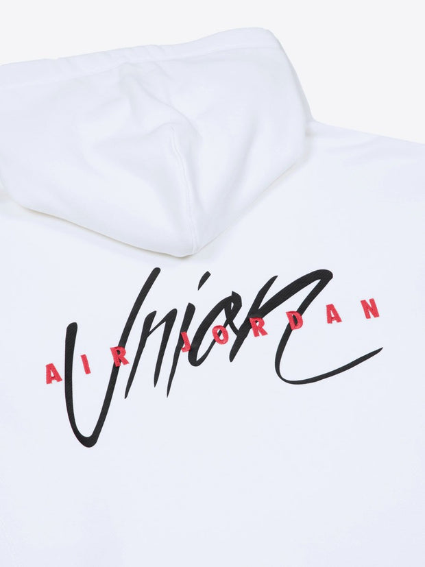 jordan x union flying high hooded sweatshirt white