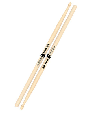 ProMark Baquetas de batería Finesse 5A - Juego de baquetas - Ligeras,  ideales para jazz - Punta de madera redonda pequeña - Baquetas largas de  arce 