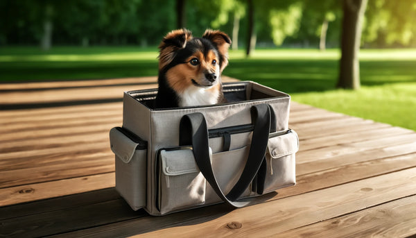 dog tote bag