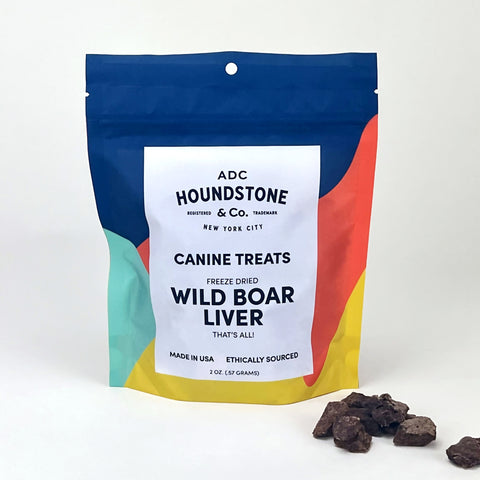 novel protein freeze dried dog treats houndstone