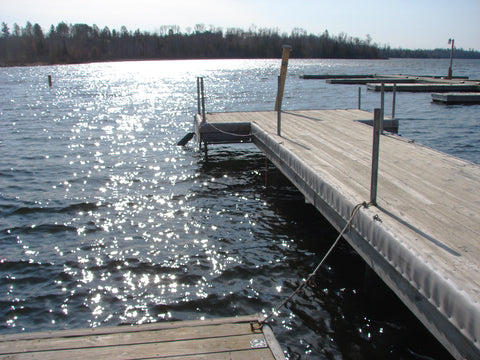 Using Fire Hoses For Boat Dock Protection