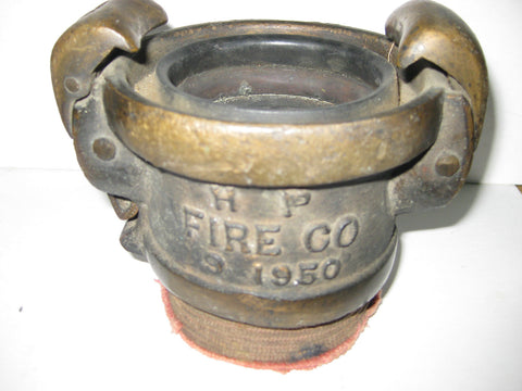 vintage fire hose reel wheel with wall mount brackets KOOL
