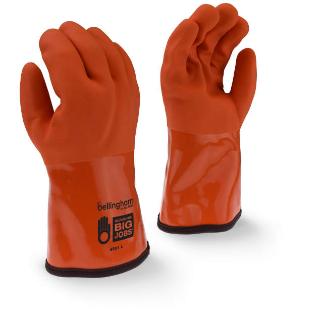 Bellingham Glove 4601 Snow Blower Insulated Double-Dipped PVC Glove (Dozen) - Supplynow product image