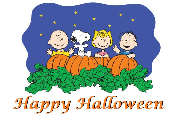 charlie brown clipart halloween