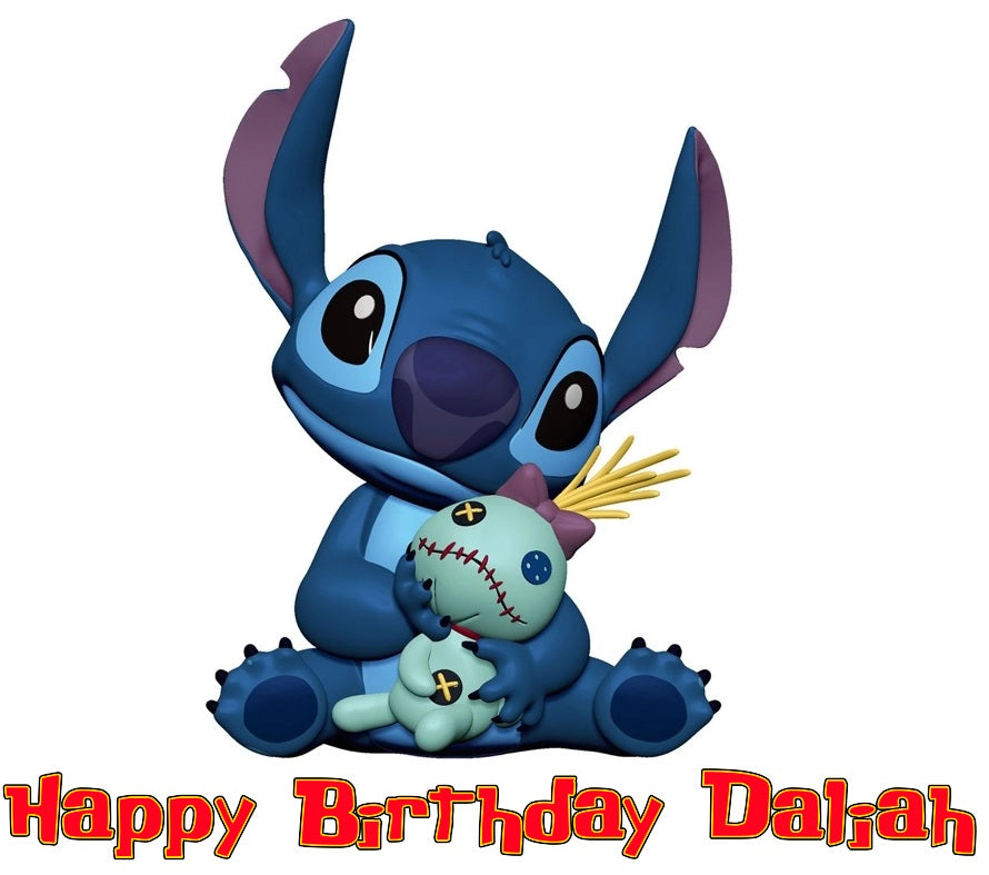 Lilo and Stitch Edible Cake Topper Image Decoration – Cake Stuff to Go