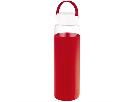 Kooshty Klean Glass Drinking Bottle - Red - Red Only