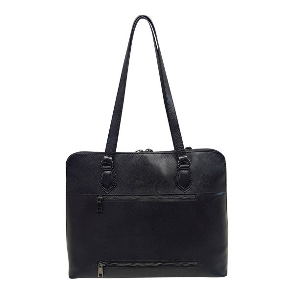 Busby Ladies Slimline Laptop Bag Black – Saleys Travel Goods