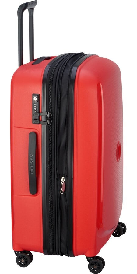 delsey orange luggage