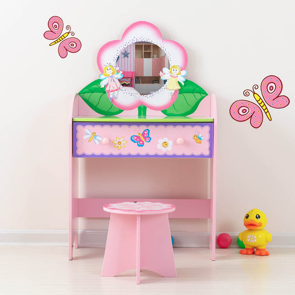 baby girl makeup table