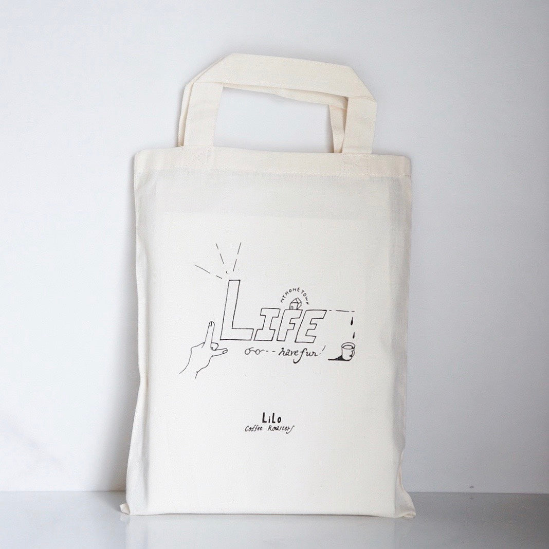 Cotton Reusable Bag A4 ③ – LiLoCoffeeRoasters