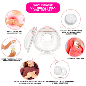 How to use your Silicone Breast Milk Collector 