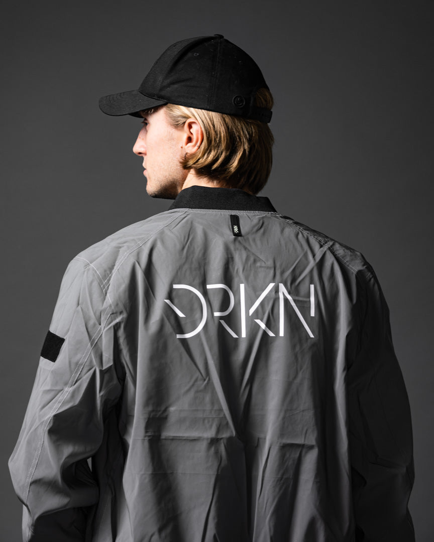 DRKN Reversible Bomber Jacket Black/Reflex – DRKN - EU