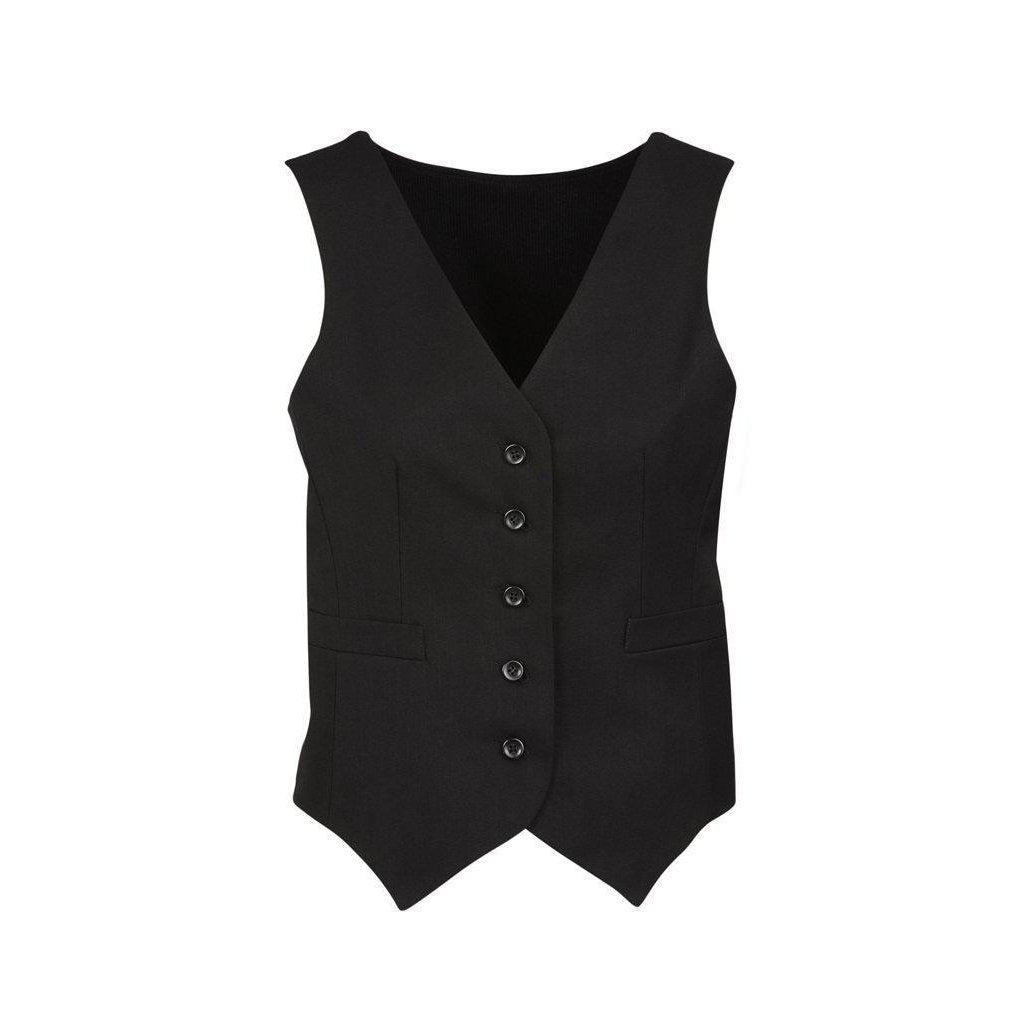 Buy Biz Corporates Womens Peaked Vest with Knitted Back - 50111 Online ...