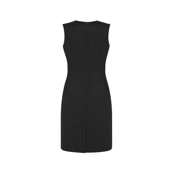 Biz Corporates Womens Sleeveless V Neck Dress - 34021 | All workwear ...