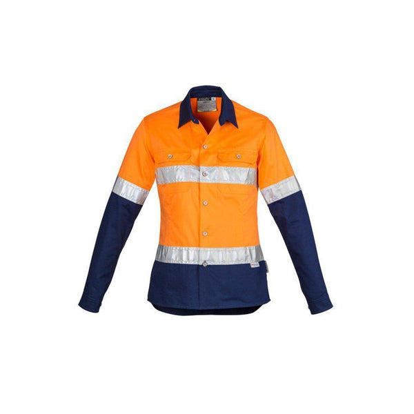 Buy Syzmik Womens Taped HiVis Spliced Industrial Shirt - ZWL123 Online ...