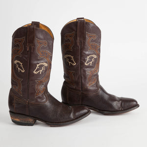 dark cowboy boots