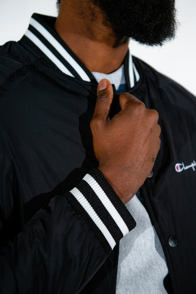 champion reverse weave bomber jacket