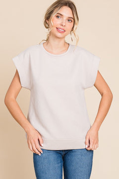 Meet Your Match Top - Light Taupe