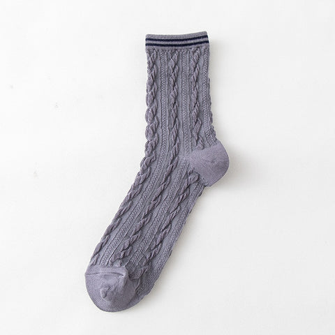 Women Retro socks 3pairs/lot woman cotton College style socks