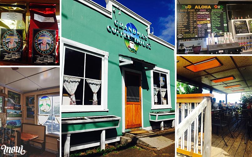 Maui Coffee Spots - Grandmas Coffee House