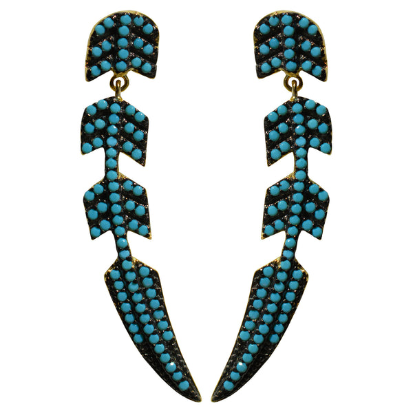 Jules Earrings - Charme Silkiner Jewelry