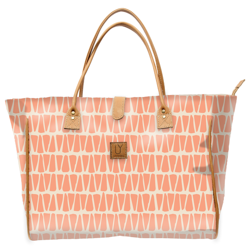 Small Locò Raffia Shoulder Bag With Embroidered Trim for Woman in Natural/ coral | Valentino IL