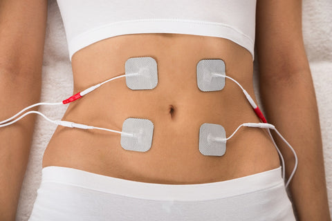 Biofeedback abdominal sensors